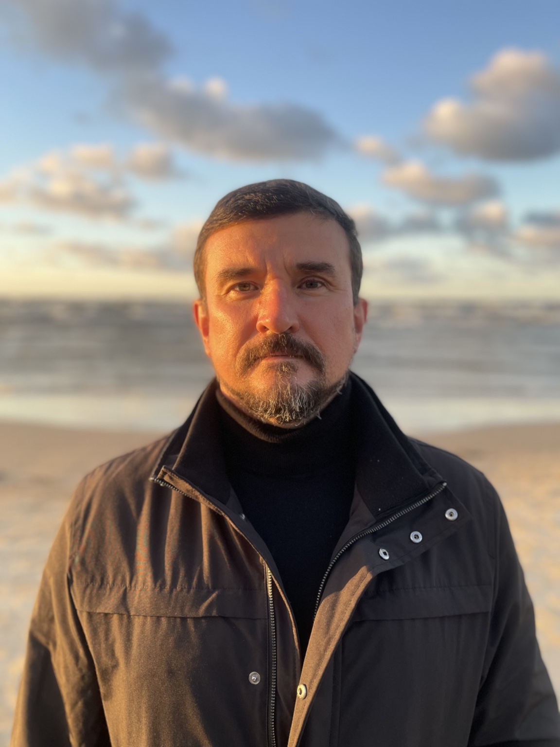 Portrait of Alexey Gudilin, writing as Alex Marin
